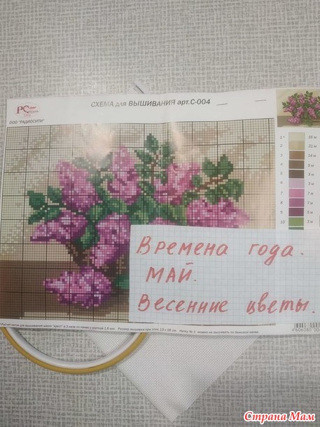 Времена года. Май. Весенние цветы. Сирень.