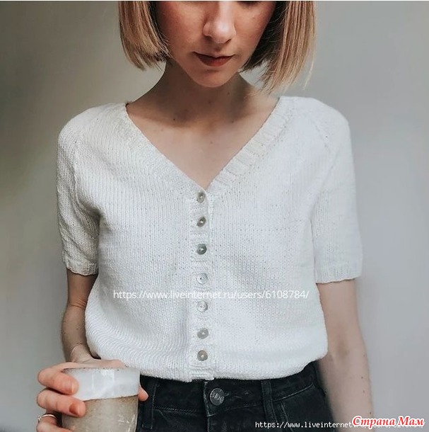 Футболка Skagen Tee. Спицы.