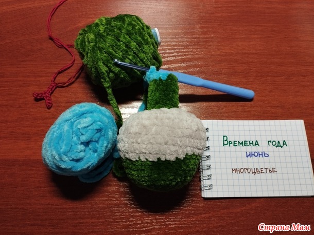 Времена года. Июнь. Змейка.