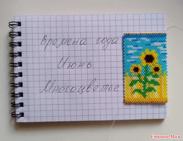 Времена года. Июнь. Pen wraps или одежки для ручек №2