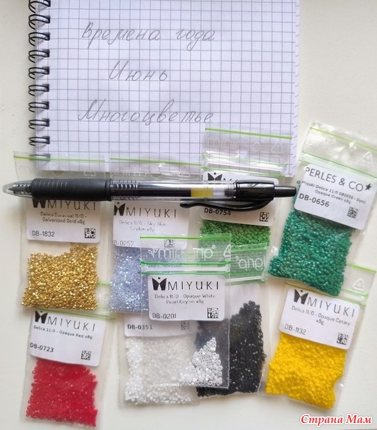 Времена года. Июнь. Pen wraps или одежки для ручек №2
