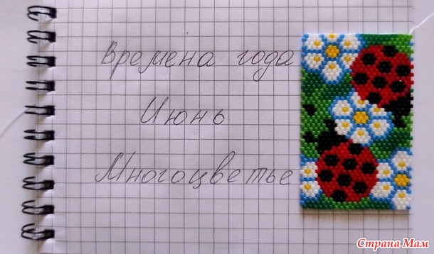 Времена года. Июнь. Pen wraps или одежки для ручек №2