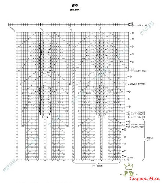 Элегантная футболка Yunbo Silk Top-Down Knitting. Спицы.