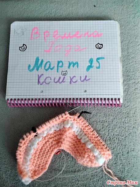 Времена года. Март. Пинетки
