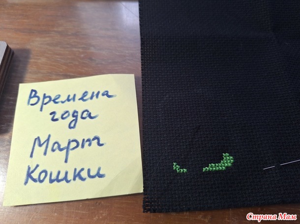 Времена года. Март. Игольница.