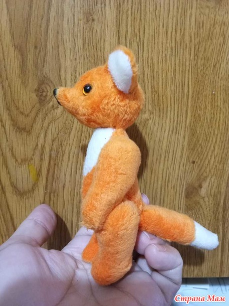 Маленький Лисёнок (игрушка в стиле "тедди")