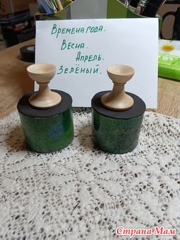 Времена года. Апрель. Пасхальные яйца.