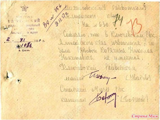Истории из семейного архива
