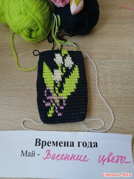 Времена года. Май. Очечники с весенними цветами