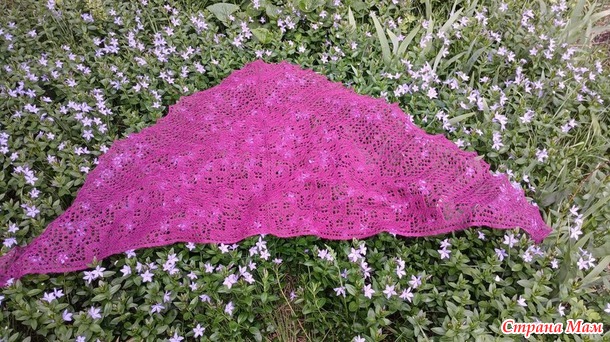 Довяжика. Шаль Солхат