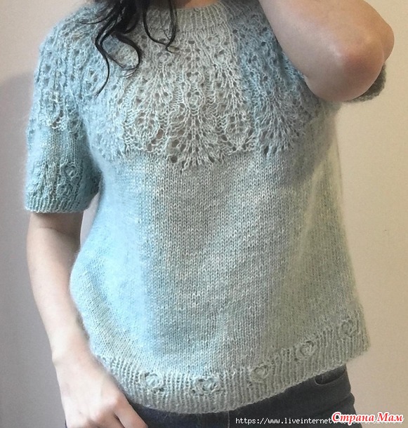 Джемпер Cime Tempestose (Грозовой перевал) by Knitting For Breakfast