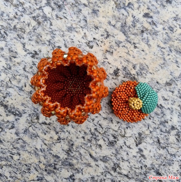 Времена года. Сентябрь. Шкатулочка "Тыква"