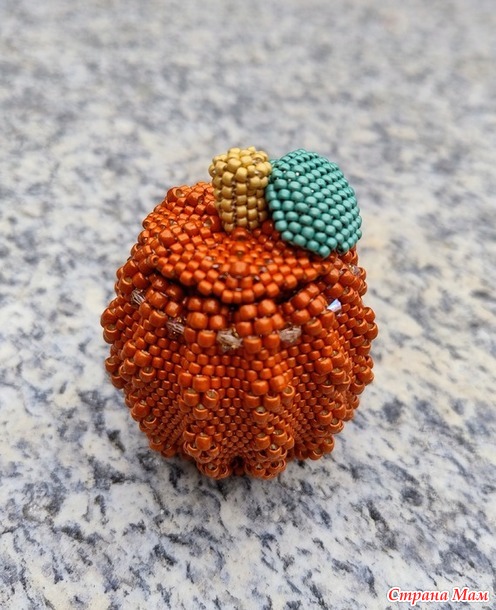 Времена года. Сентябрь. Шкатулочка "Тыква"