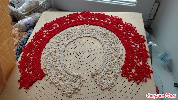 вязанные воротнички