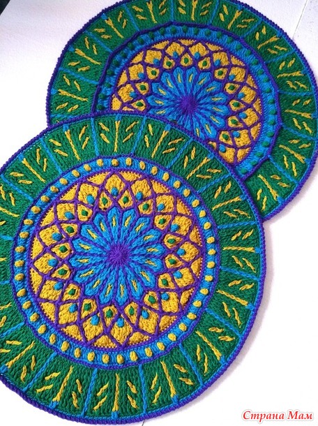 Коврик-сидушка "Два в одном" по 2 мк Е. Тыченко