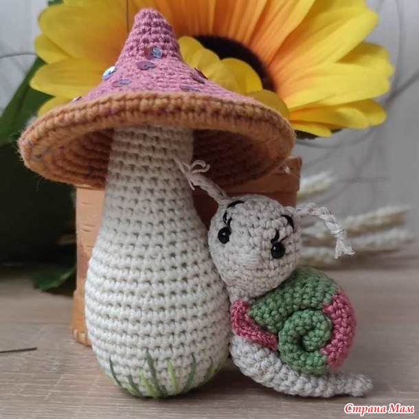 Времена года. Сентябрь. Грибочки и улитки