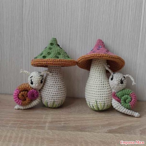 Времена года. Сентябрь. Грибочки и улитки