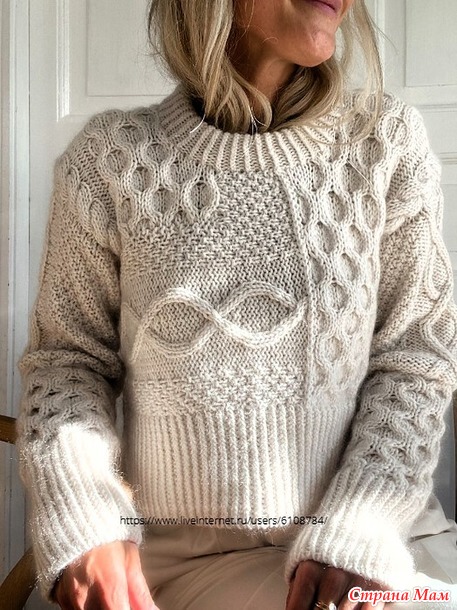 Джемпер NORTHWEST by Knits from Oslo. Спицы.