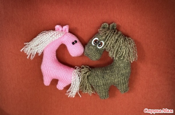 Наши вязаные лошадки из флешмоба - Я люблю свою лошадку.