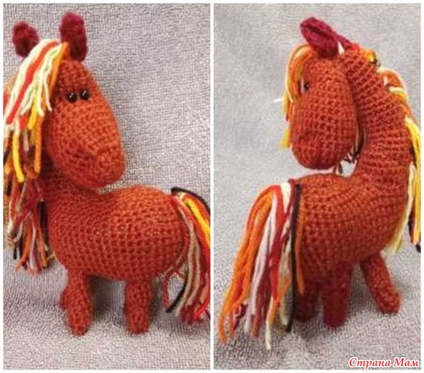 Наши вязаные лошадки из флешмоба - Я люблю свою лошадку.