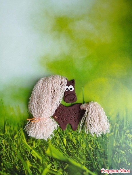 Наши лепные лошадки из флешмоба - Я люблю свою лошадку.