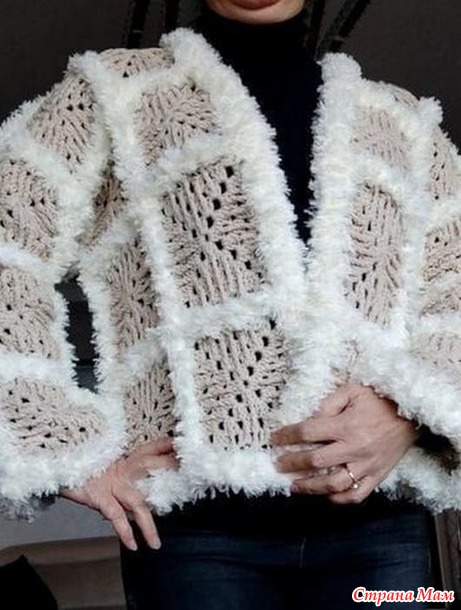 Изделия с мотивом "бабушкин квадрат" - 30