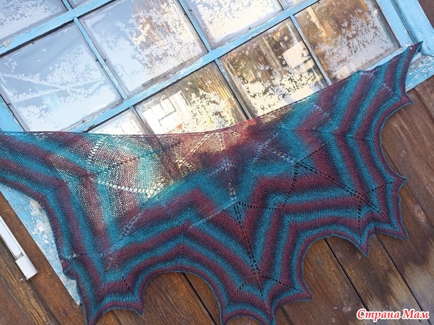 Времена года. Сентябрь. Шаль.