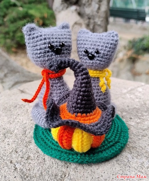 Времена года. Сентябрь. Осенние котики