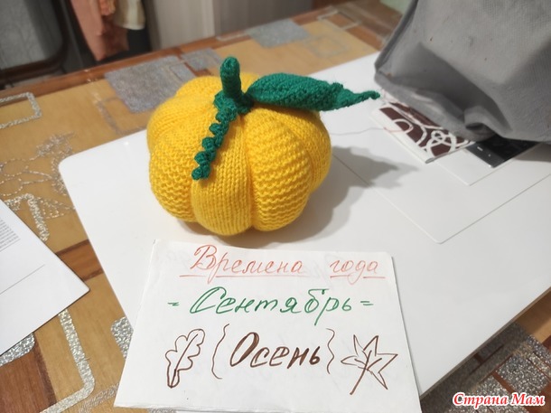 Времена года. Сентябрь. Тыковка