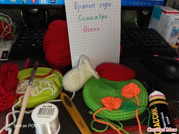 Времена года. Осень. Сентябрь. Игольница по грибы.